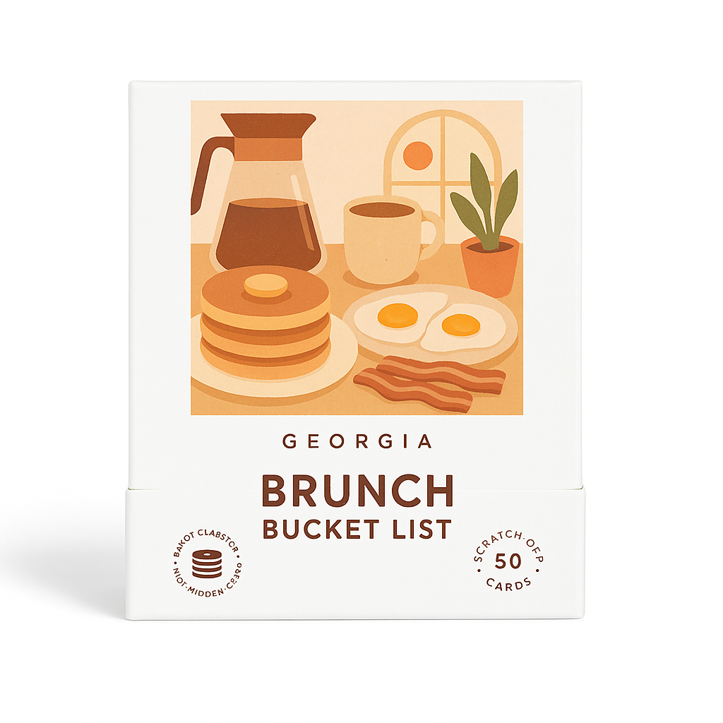 Georgia Brunch Bucket List Cards